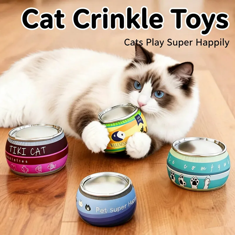 Juguete para gatos con sonido y catnip natural, peluche seguro