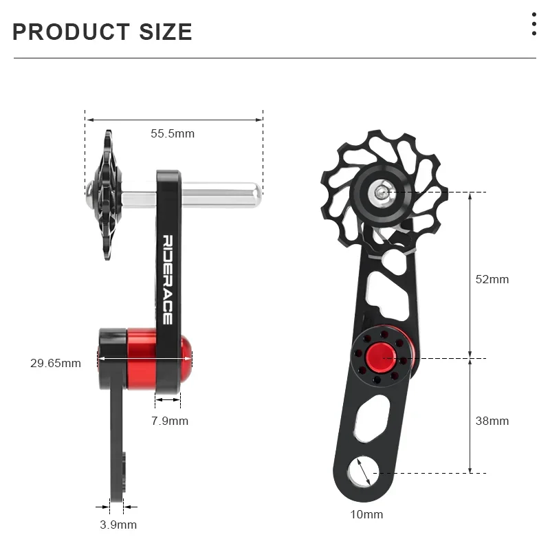 Guía de Cadena Riderace en acción