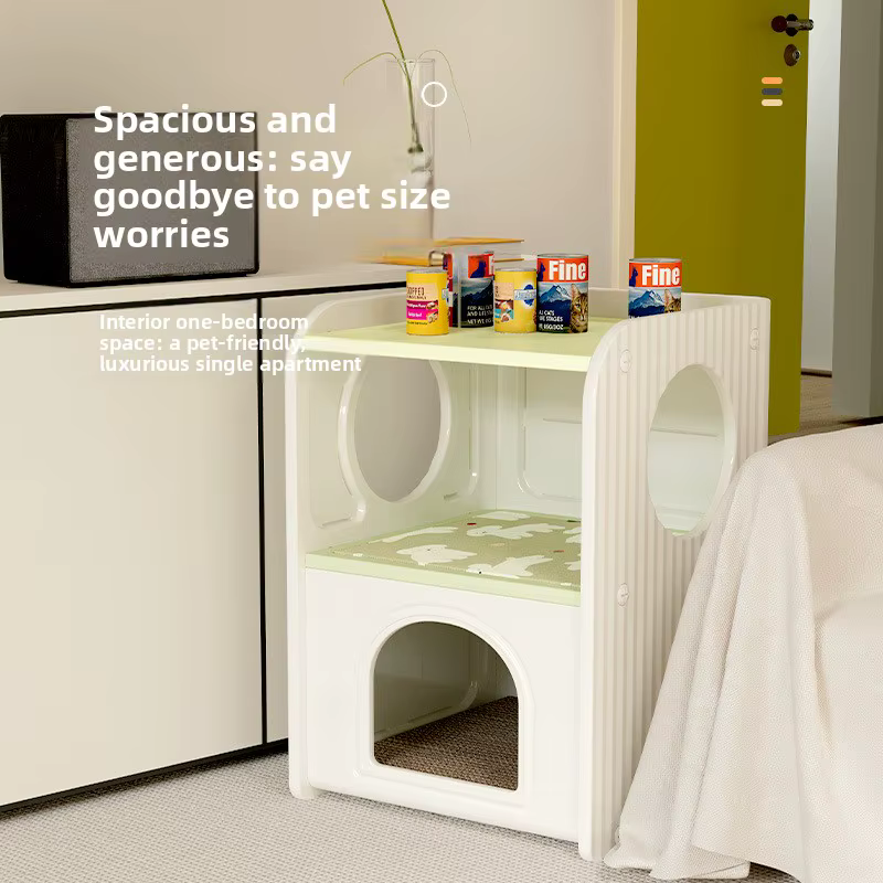 Cama nido impermeable 2 en 1 para gatos y perros pequeños interior - imagen 3
