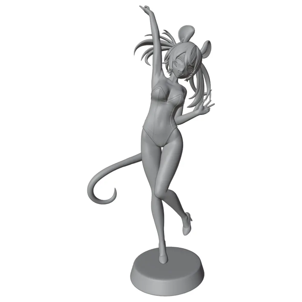 Figura Resina 1/24 Chica Sexy – Kit Miniatura DIY para Pintar, 75mm - imagen 2