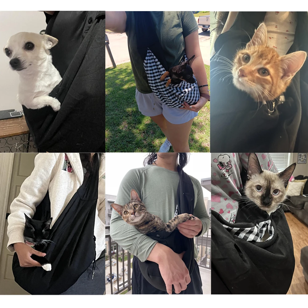 Bolso bandolera portátil para perros, gatos, ideal viajes y ruta - imagen 3