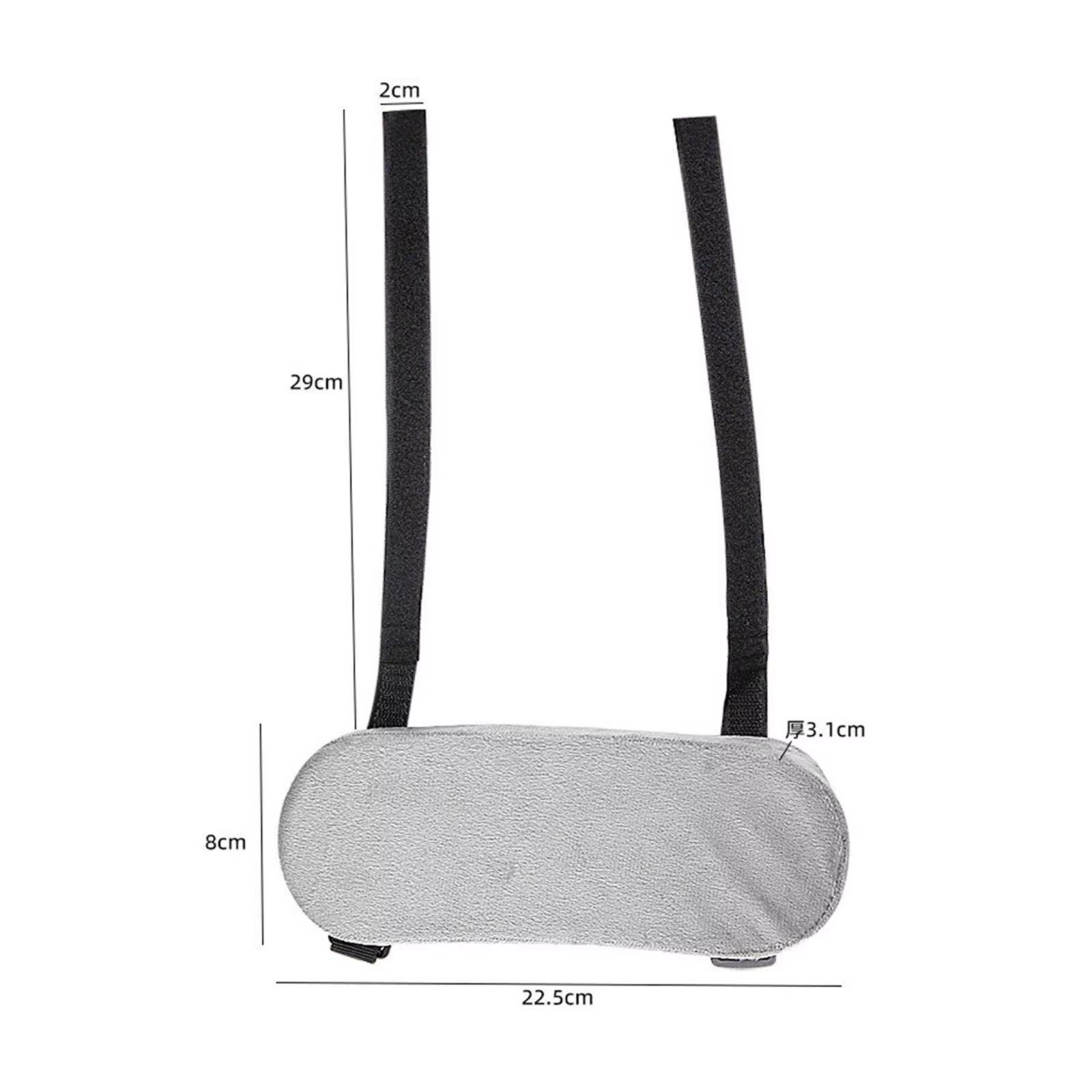 Cojín Ergonómico Antideslizante para Reposabrazos – Cama para Perros y Gatos - imagen 3
