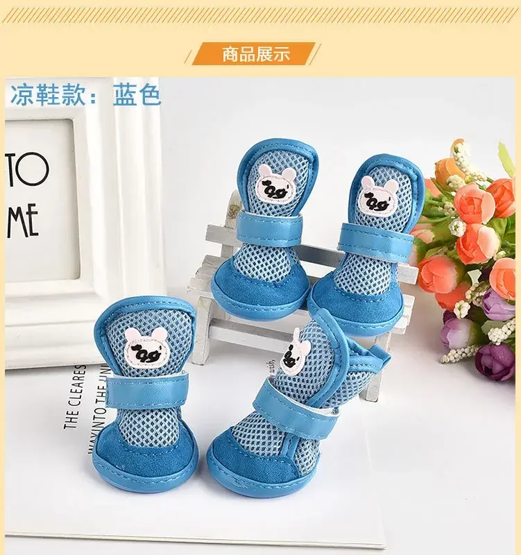 Sandalia transpirable para mascota