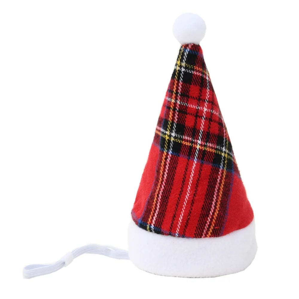 Detalle del gorro navideño