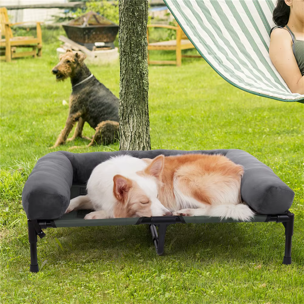 Cama elevada transpirable para perros grandes XXL – exterior - imagen 3