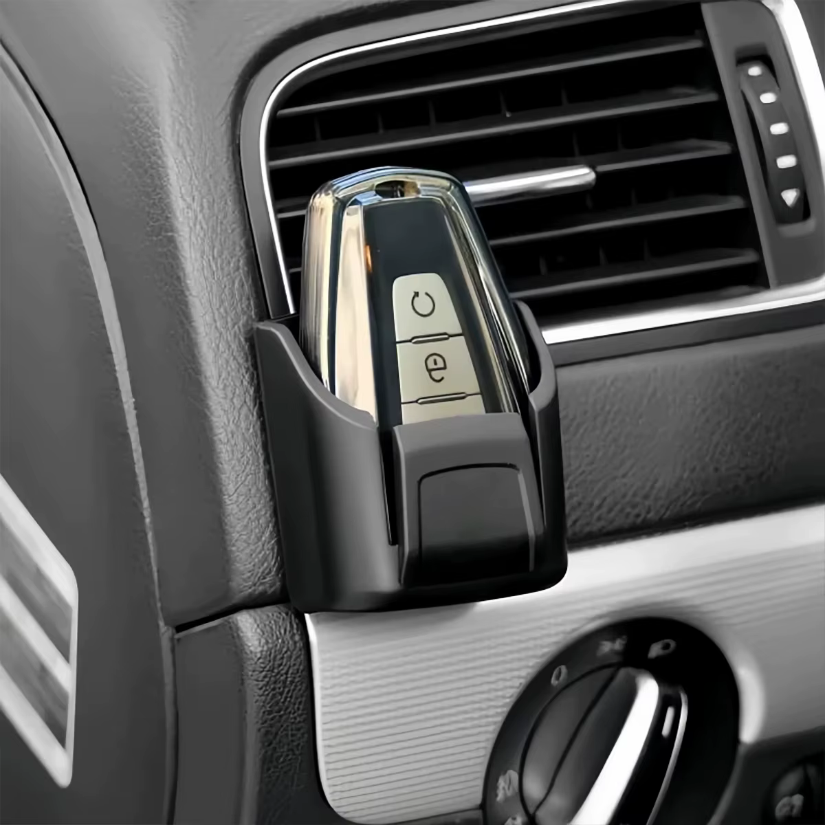 Caja organizadora para llaves y mando del coche con compartimento - imagen 4