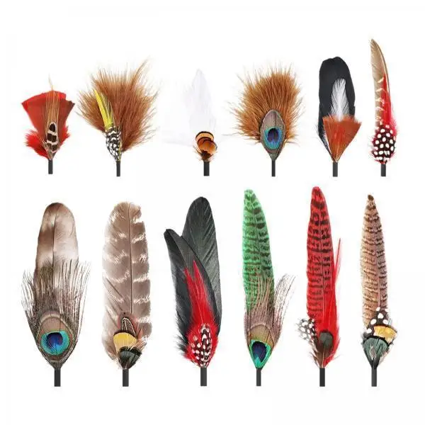 Accesorio de plumas para juguetes: diversión para gato y perro
