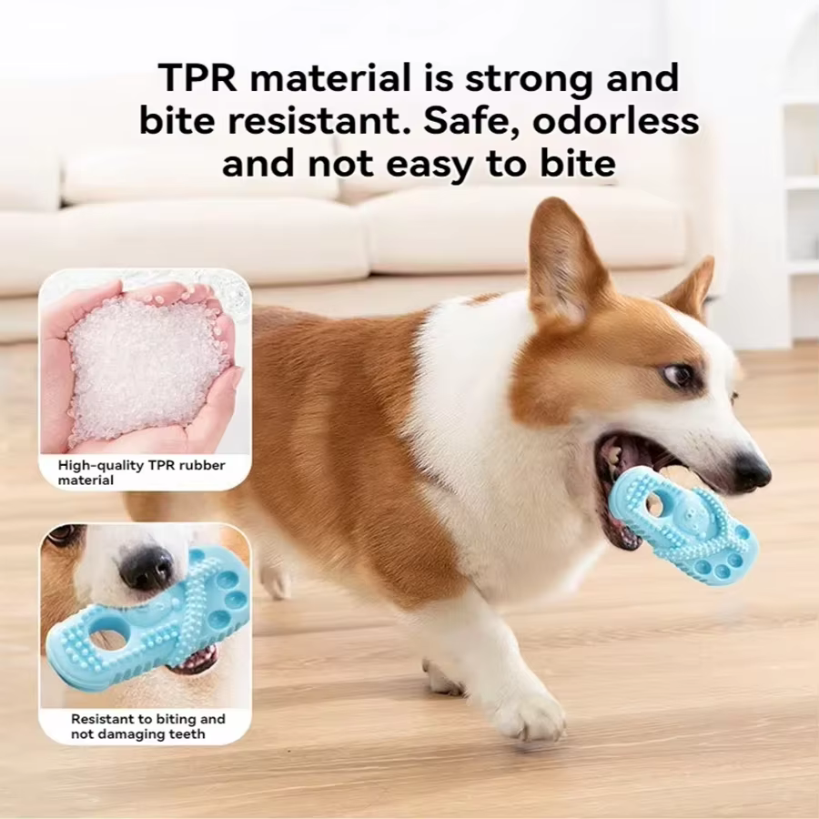 Pelota mordedor con púas para perros – Juguete de limpieza dental - imagen 2