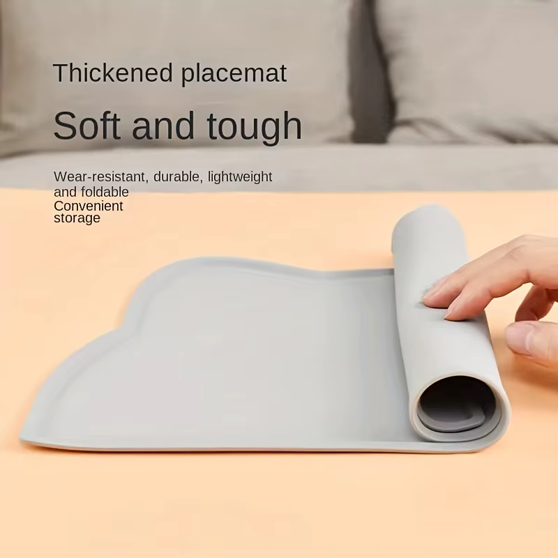Alfombrilla Silicona Impermeable para Perros y Gatos – Antideslizante - imagen 2