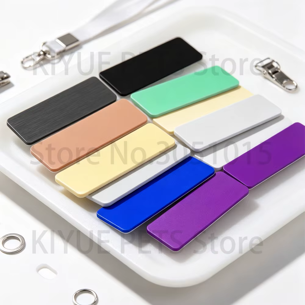 Placas Identificación Gato y Perro en Acero Inoxidable – Personalizables con Nombre