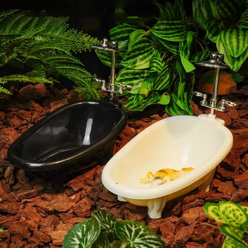Mini bañera decorativa para terrarios