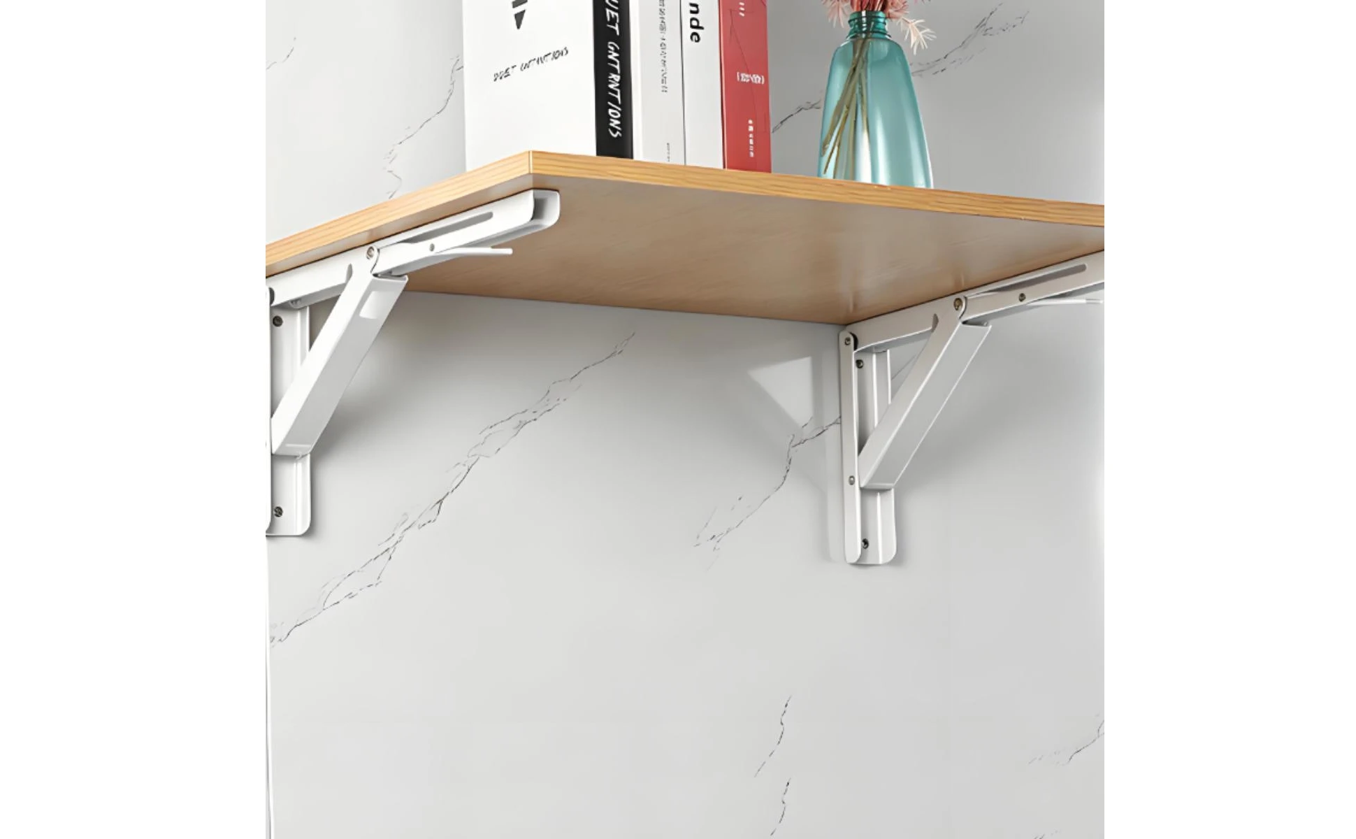 Soporte triangular plegable con ranuras