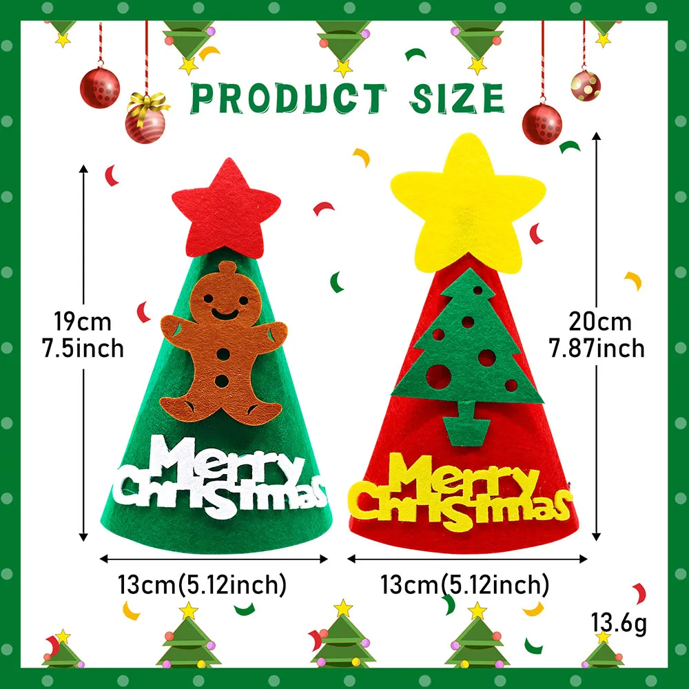 Gorros Navideños Ajustables para Perros y Gatos – Pack de Lazos de Fiestas - imagen 2