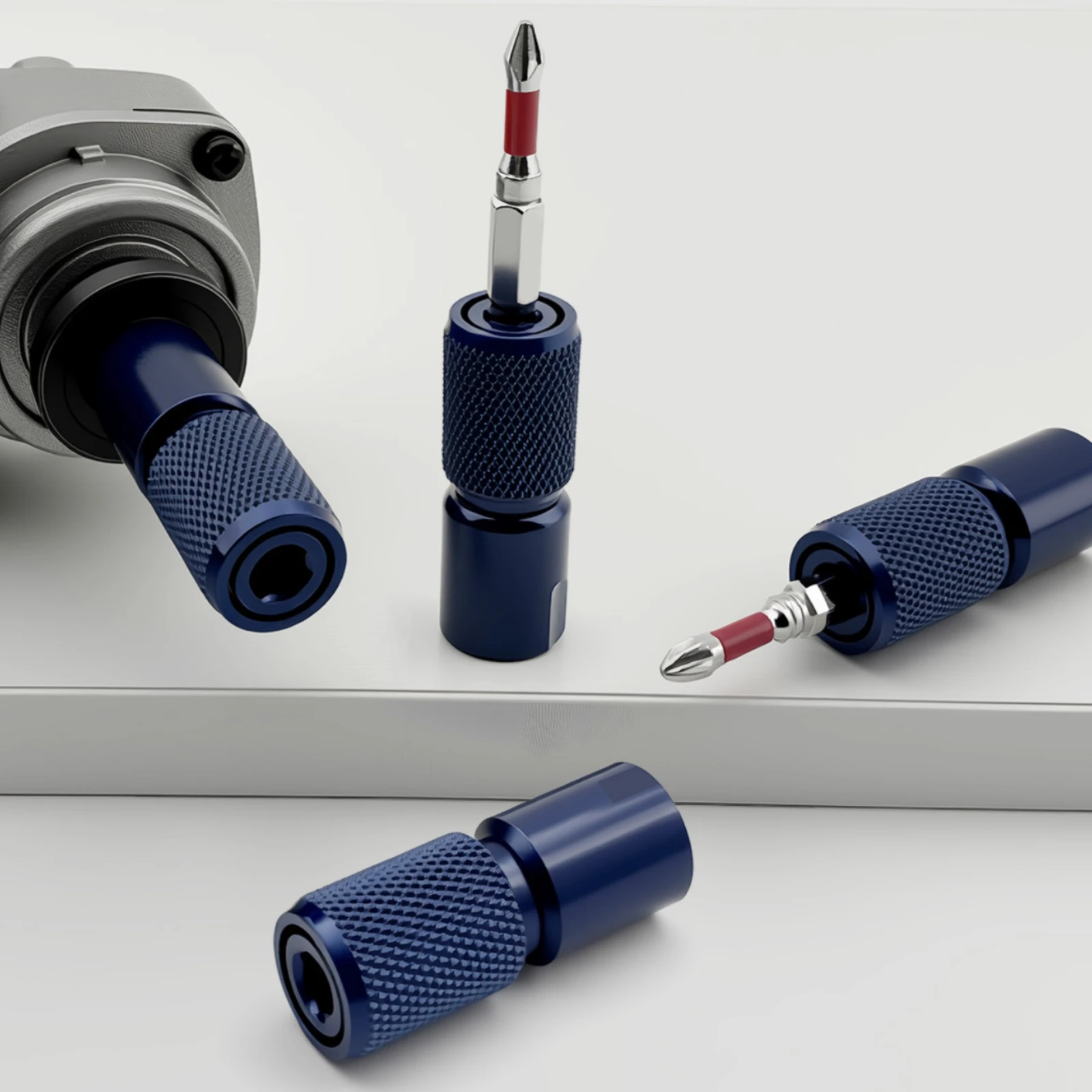 Adaptador roscado para amoladora, acabado electroforesis, hexagonal - imagen 3