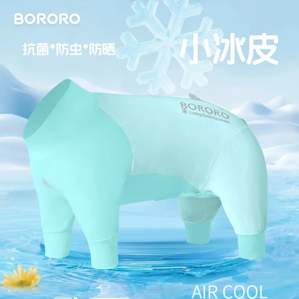 Chaleco antiinsectos refrescante para perros con mangas cortas - imagen 4