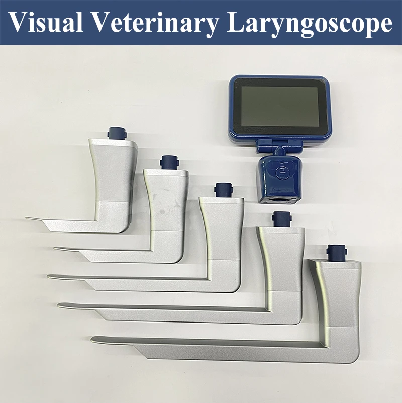 Laringoscopio digital con pantalla táctil para gato y perro - imagen 3