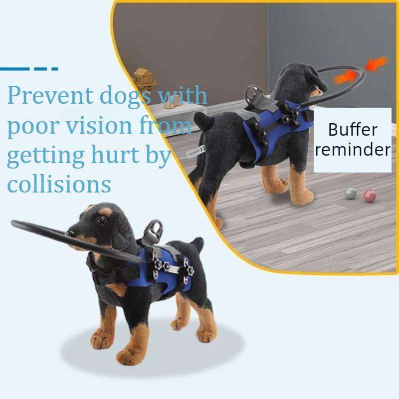 Arnés guía para perros ciegos – Protector anticolisión paseos - imagen 5