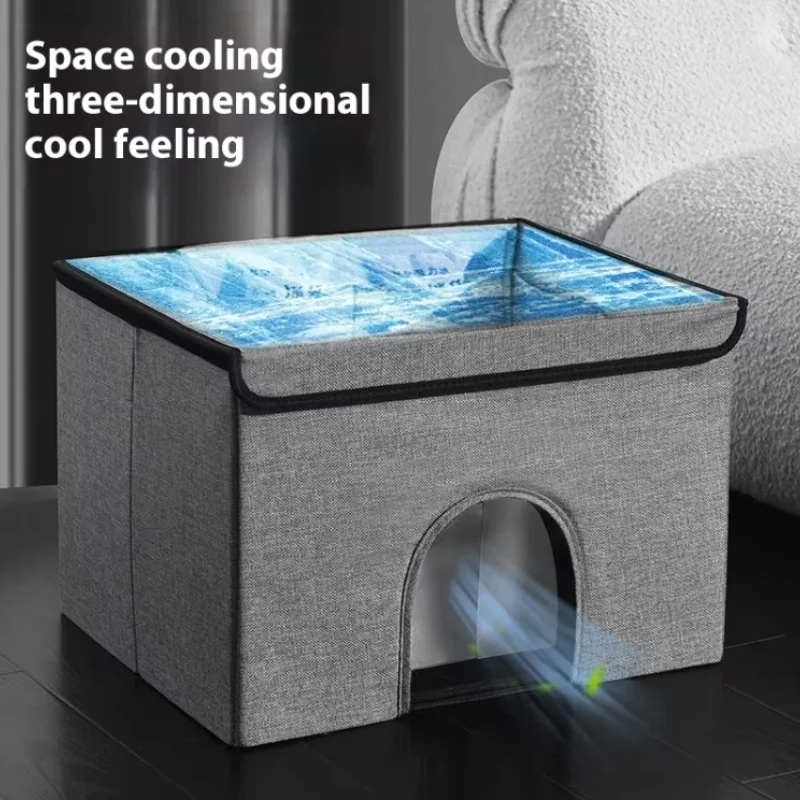 Sistema de aire acondicionado con bolsa de hielo casera