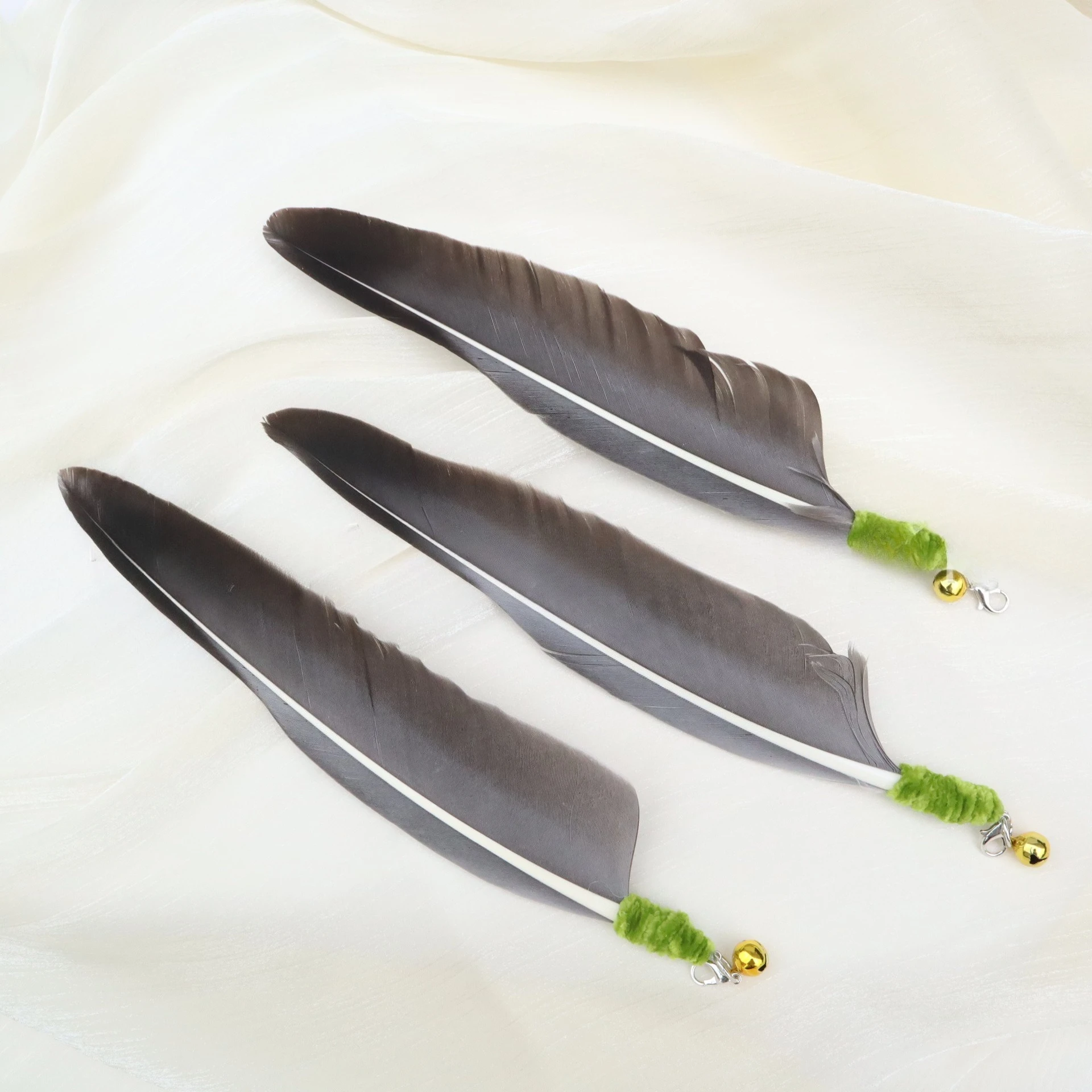 Plumas de repuesto para varita de gato