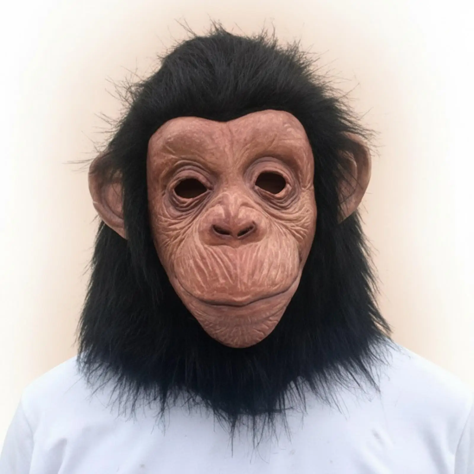 Máscara de látex realista de primate para adultos – Cosplay y Halloween - imagen 2