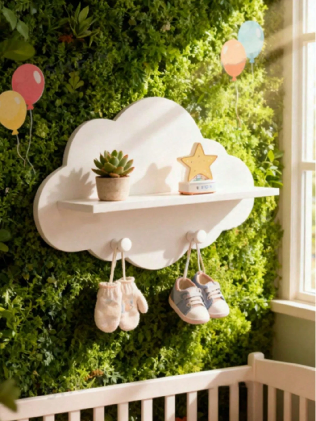 Estante nube para habitación infantil