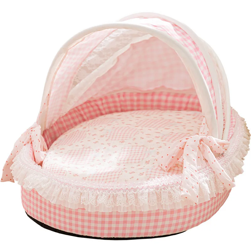 Cama príncipe con valla desmontable para perros - imagen 4