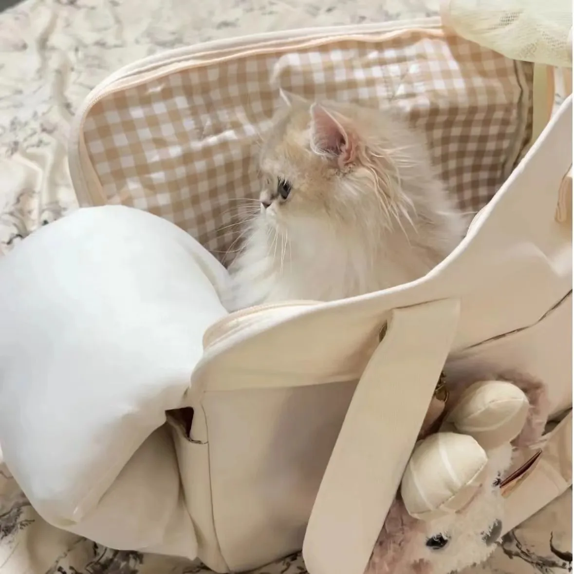 Bolsa de transporte para mascotas: mochila, cama y asiento coche - imagen 2