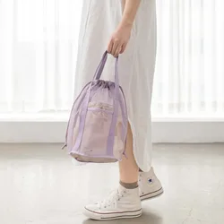Bolsa de baño plegable y compacta con cordón – Lavado para perros