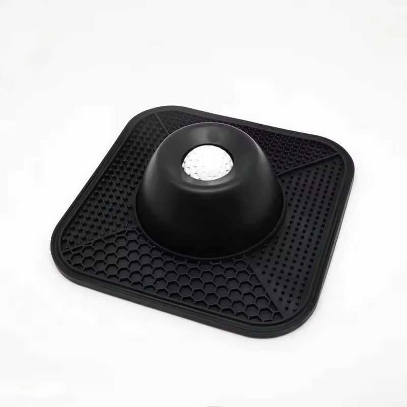 Tazón alimentador lento antideslizante de silicona para perros y gatos - imagen 4
