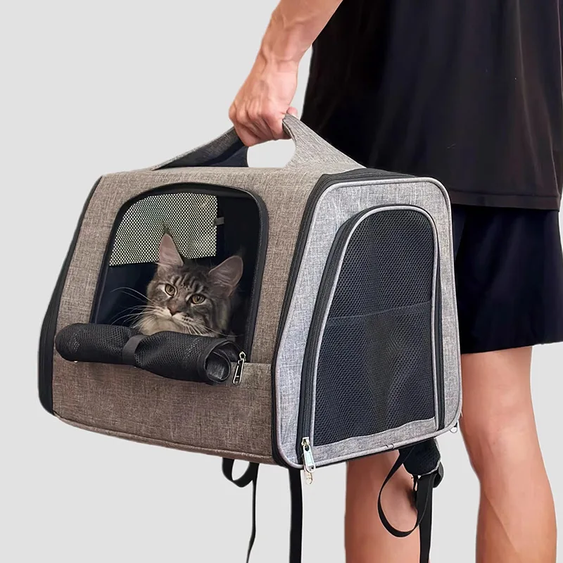 Mochila de transporte para mascotas: para gatos y perros pequeños - imagen 3