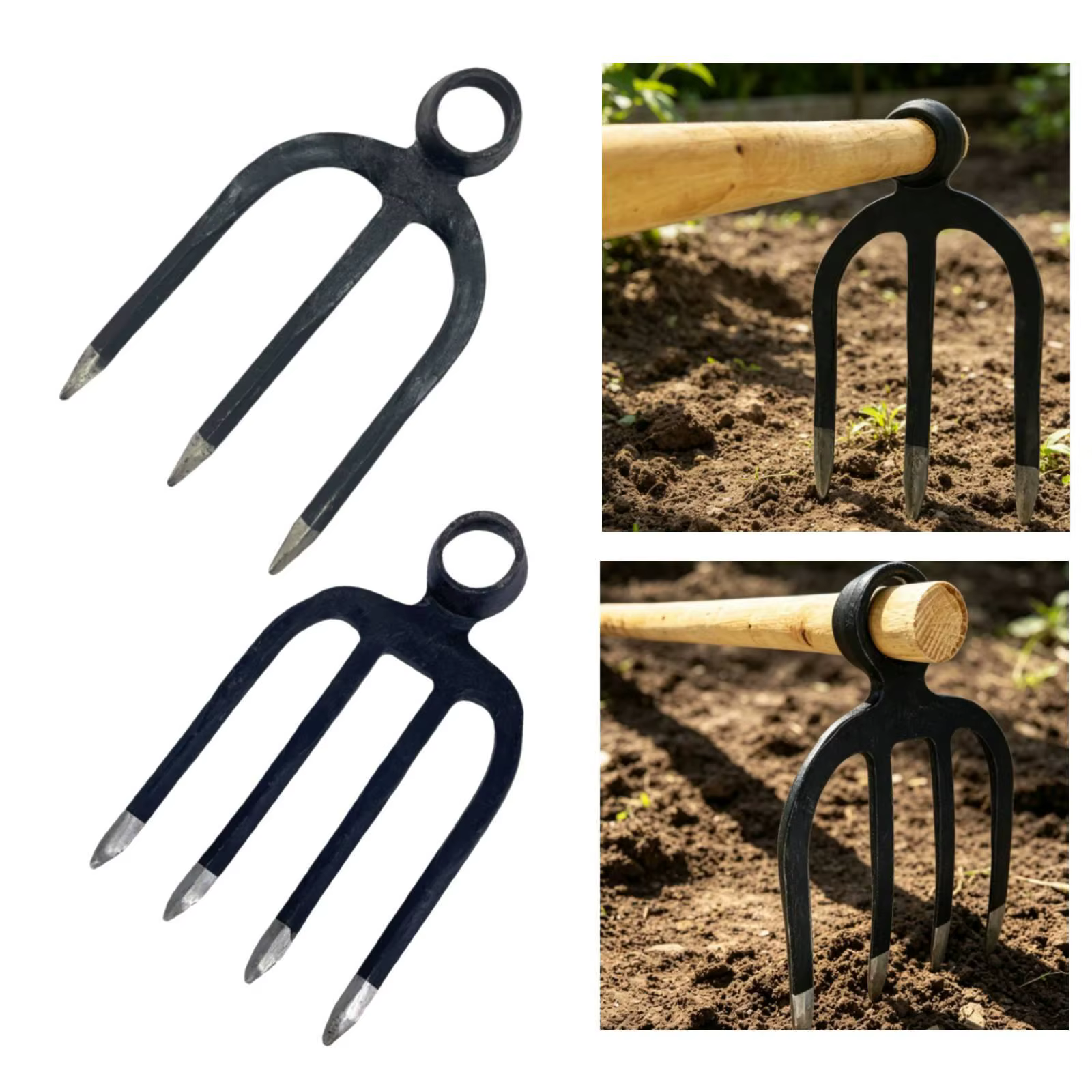 Extractor de maleza de acero para jardín, ideal con perros - imagen 5