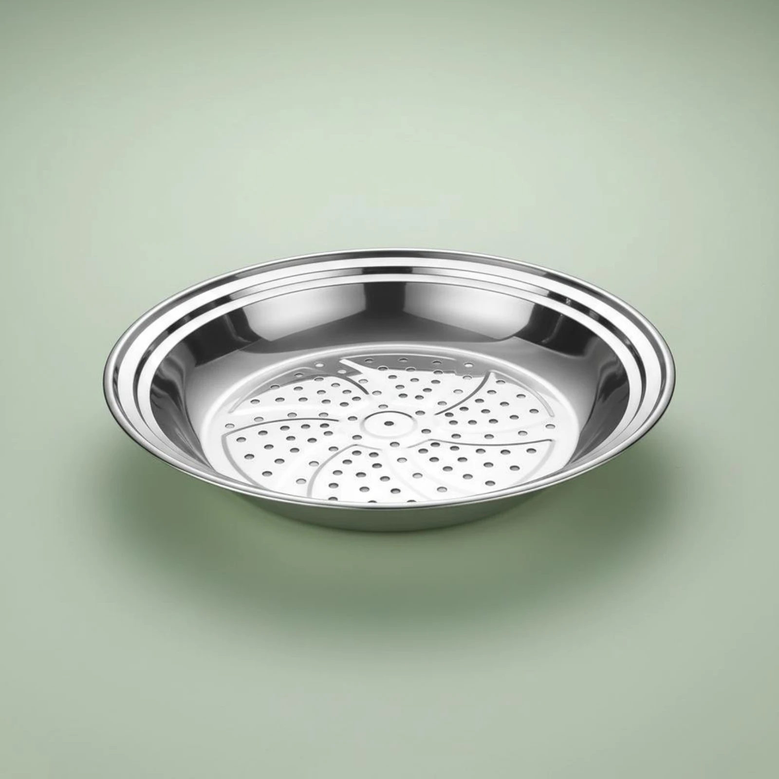 Cesta de vapor inox para comida de gato y perro, apilable - imagen 4