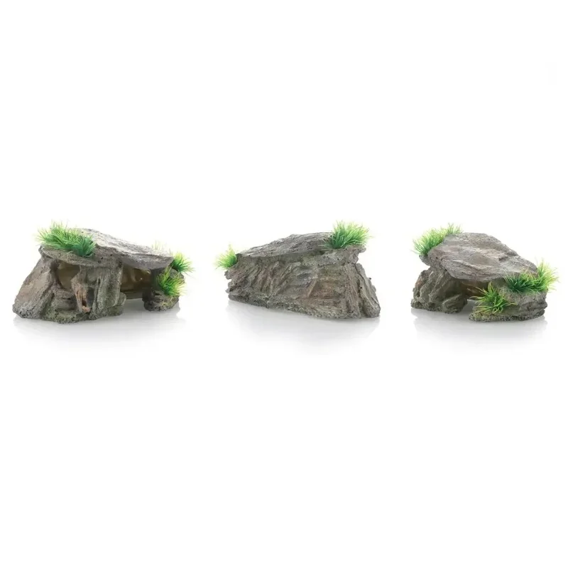 Cueva acuario para reptiles y peces – Decoración roca natural - imagen 5