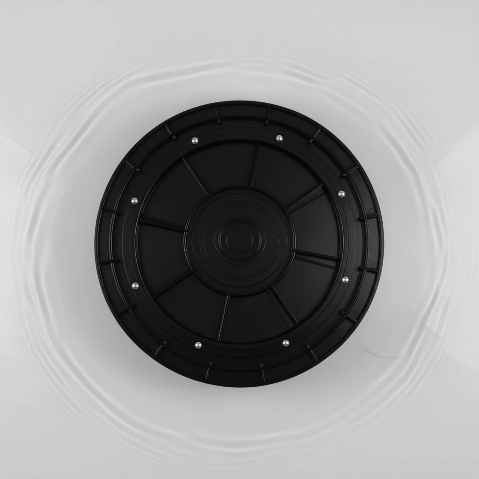 Base giratoria 360 para gatos y perros transparente en acrílico - imagen 2