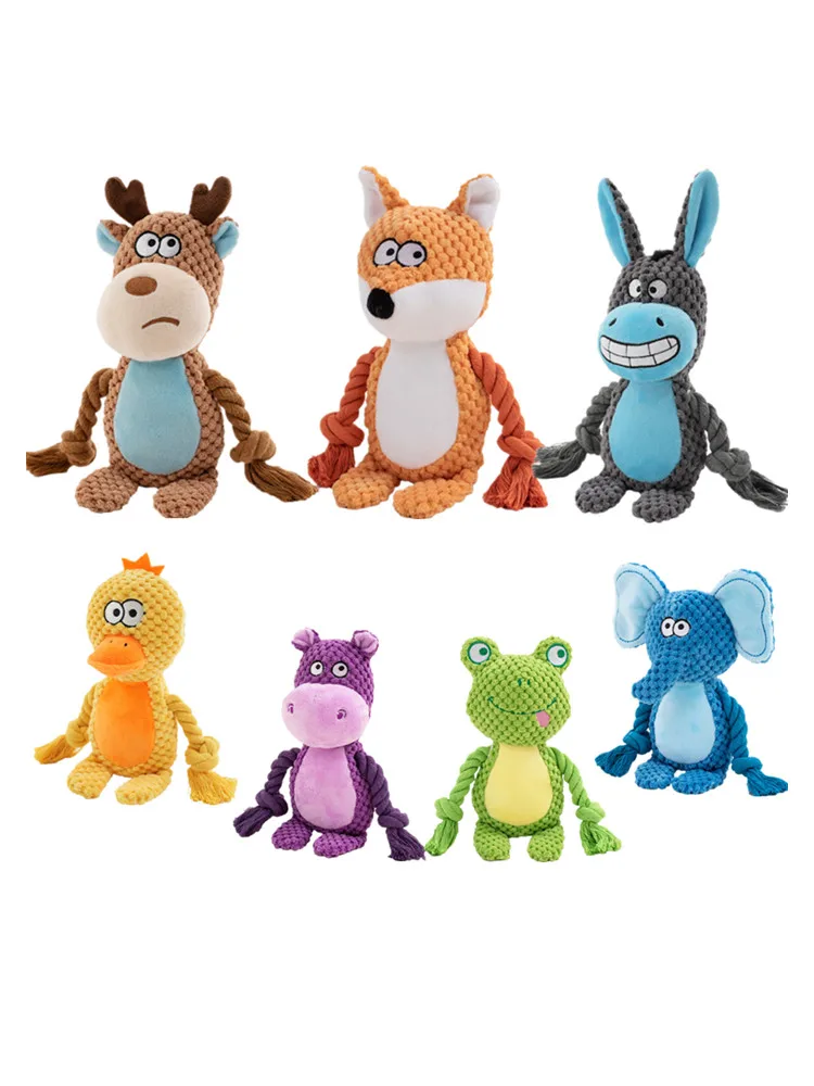 Juguete peluche para perros pequeños - vista frontal