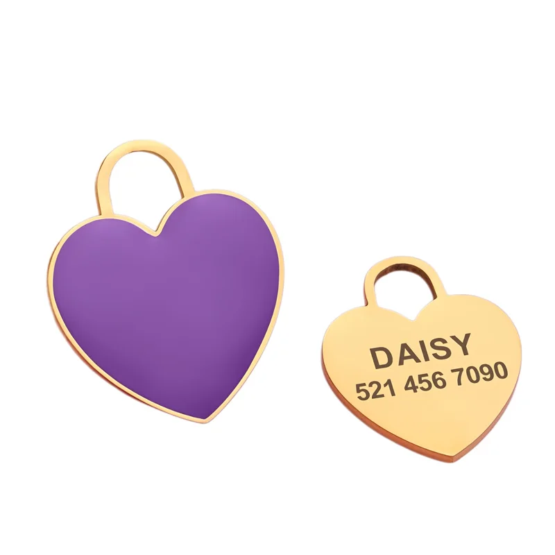 Placa identificativa personalizada para collar de perro y gato - imagen 5