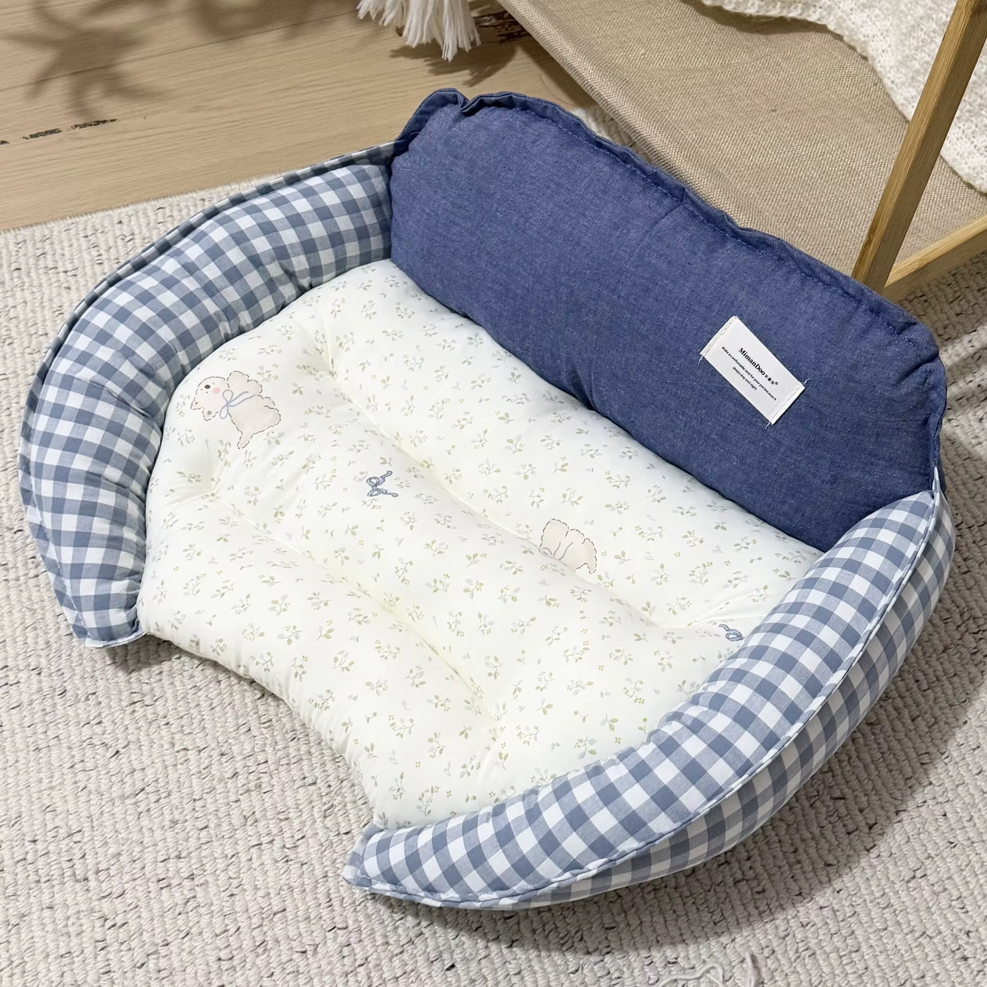 Cama reversible para gatos y perros pequeños – Suave y acogedora - imagen 4