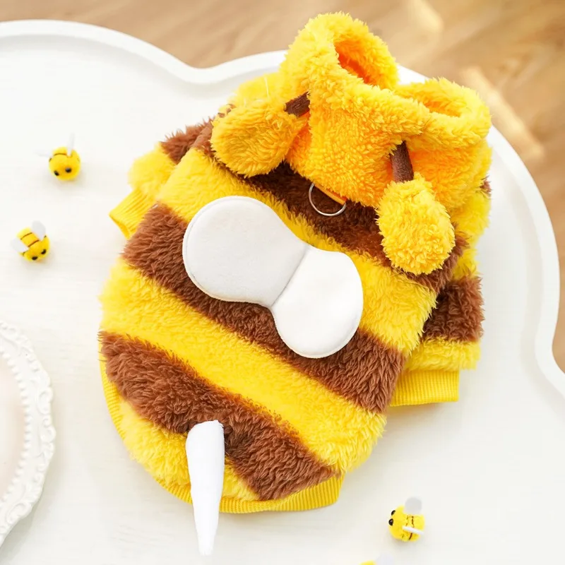 Disfraz de Abeja para Perro – Traje Cálido para Fiestas