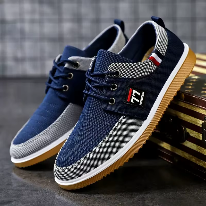 Zapatos casuales para hombre en contexto de uso cotidiano