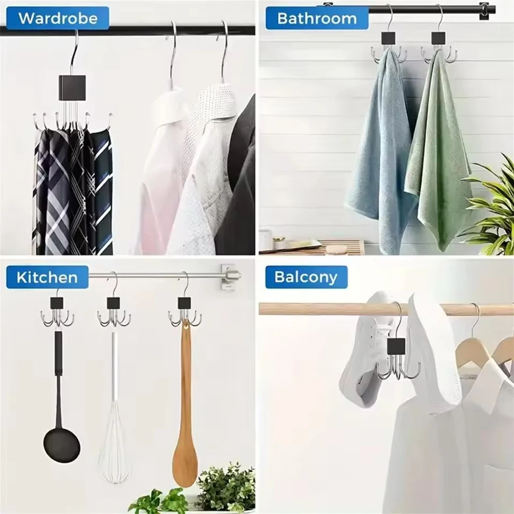 Organizador giratorio 360° con ganchos para accesorios de gato y perro - imagen 5
