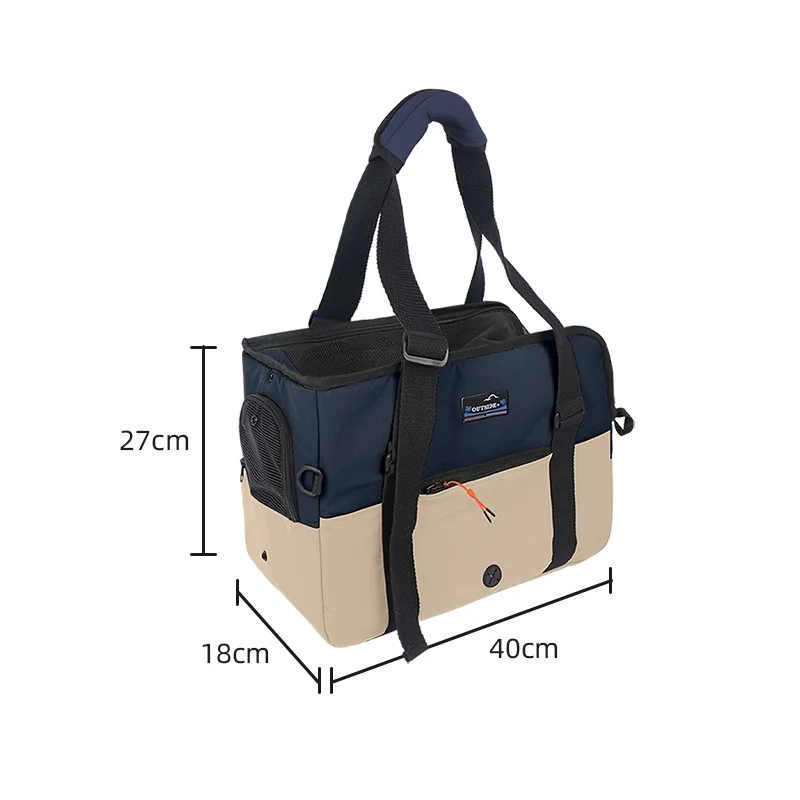 Mochila transportín impermeable para perros y gatos – Transpirable - imagen 4