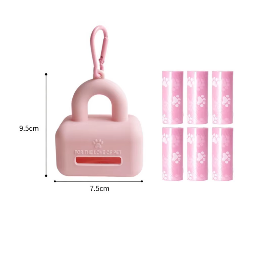 Porta bolsas de caca miss doggy para mascotas