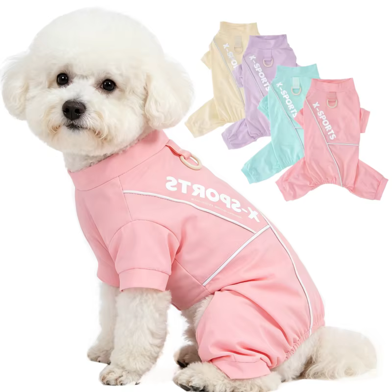 Traje refrescante para perro con anilla D, ropa Chihuahua y Schnauzer - imagen 2