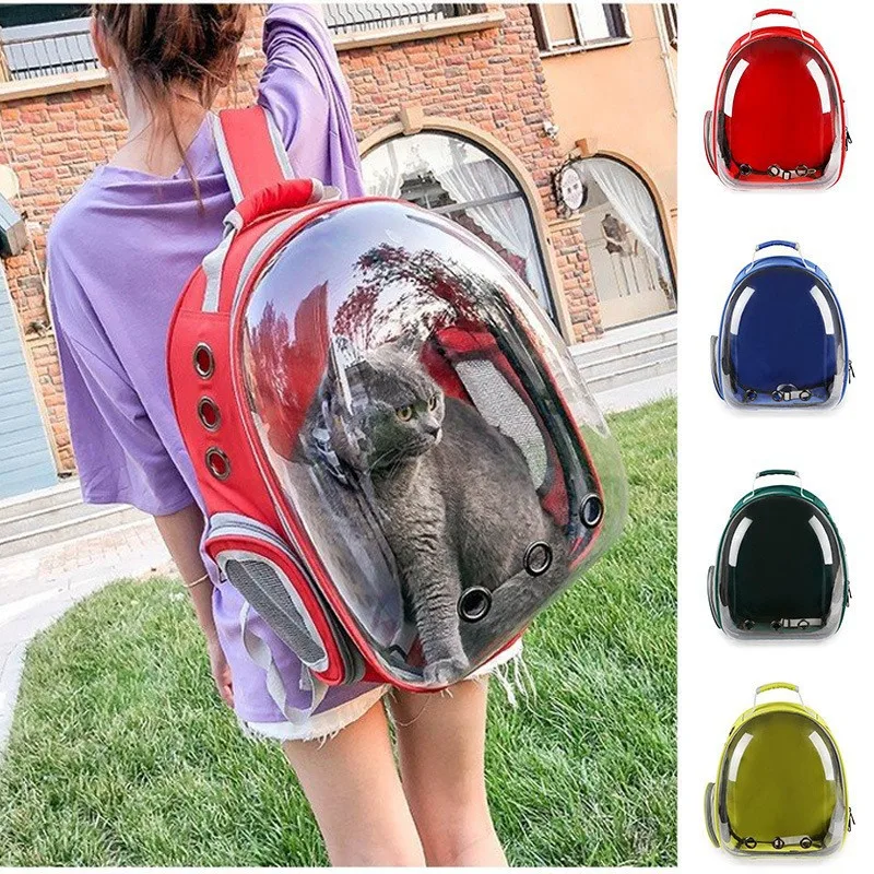 Mochila transportadora tipo cápsula espacial