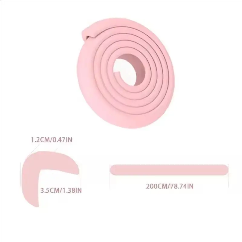 Tiras para protección anticaídas en muebles
