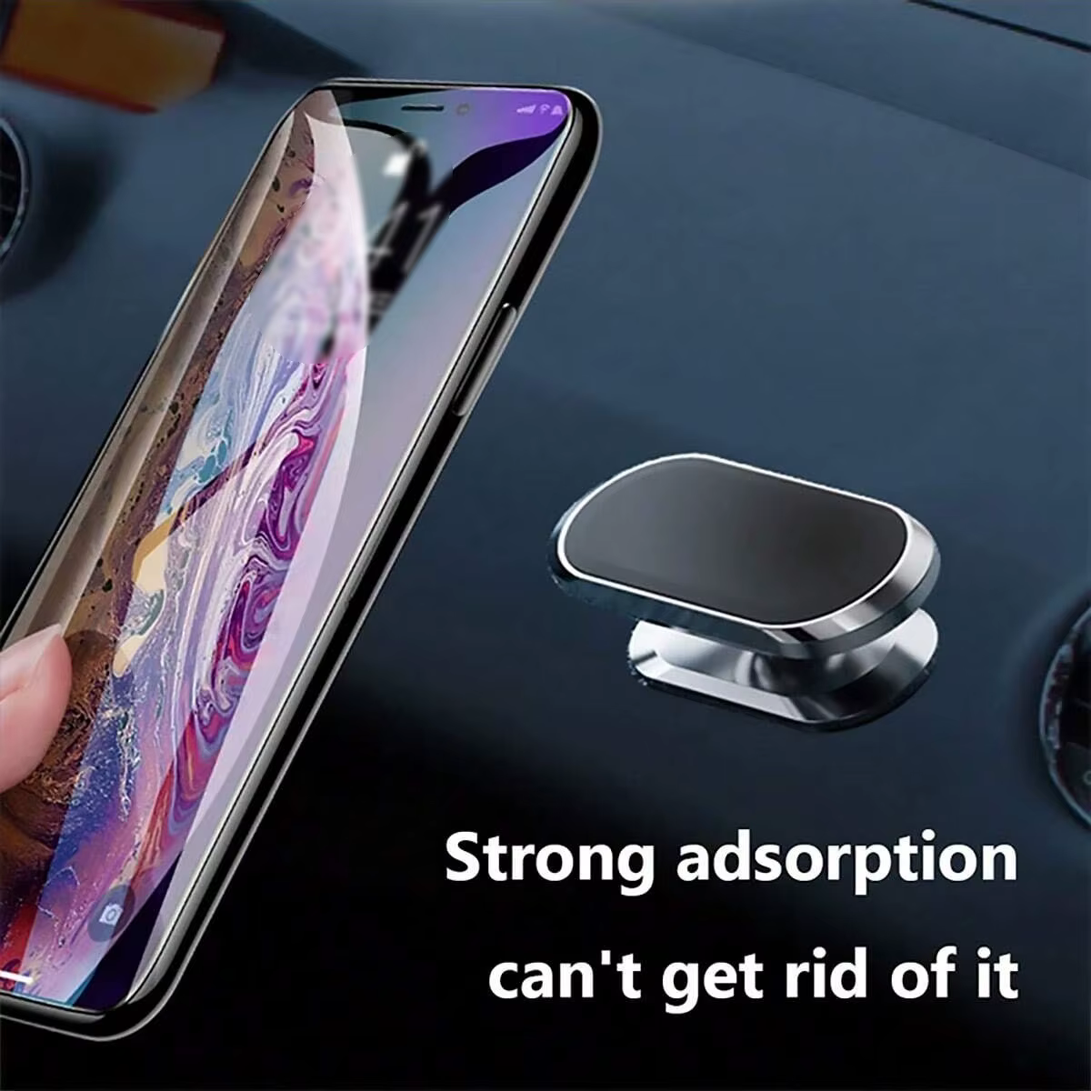Soporte magnético para coche universal con giro 360° para móvil