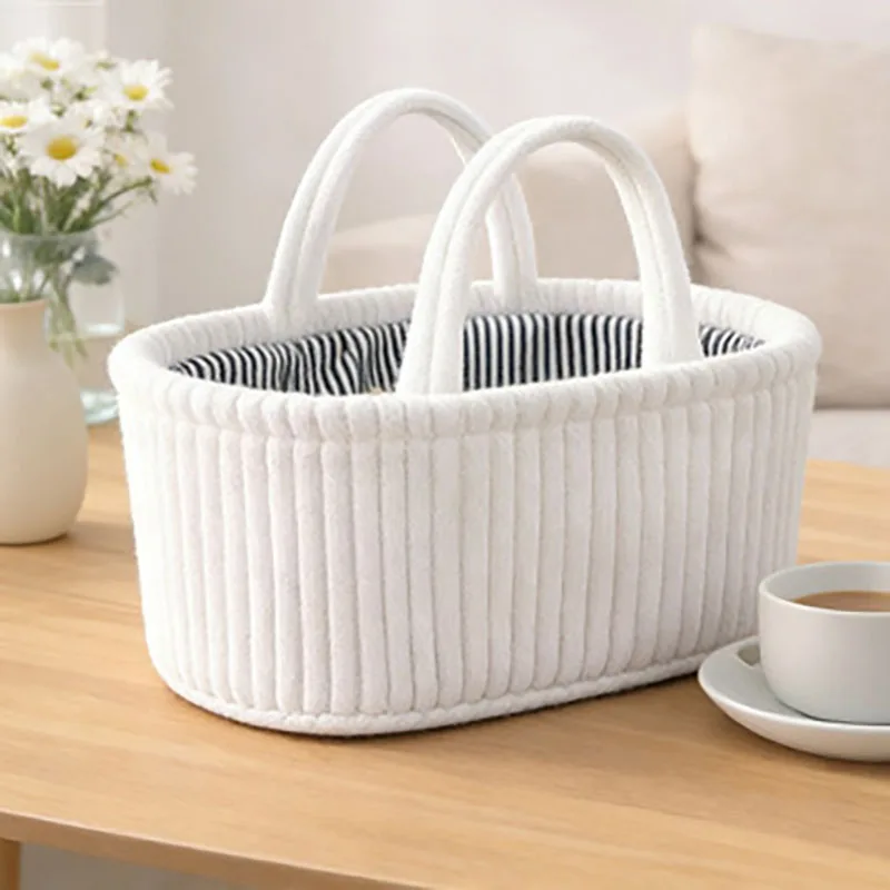 Cesta de almacenamiento de cuerda para juguetes de gato y perro - imagen 2