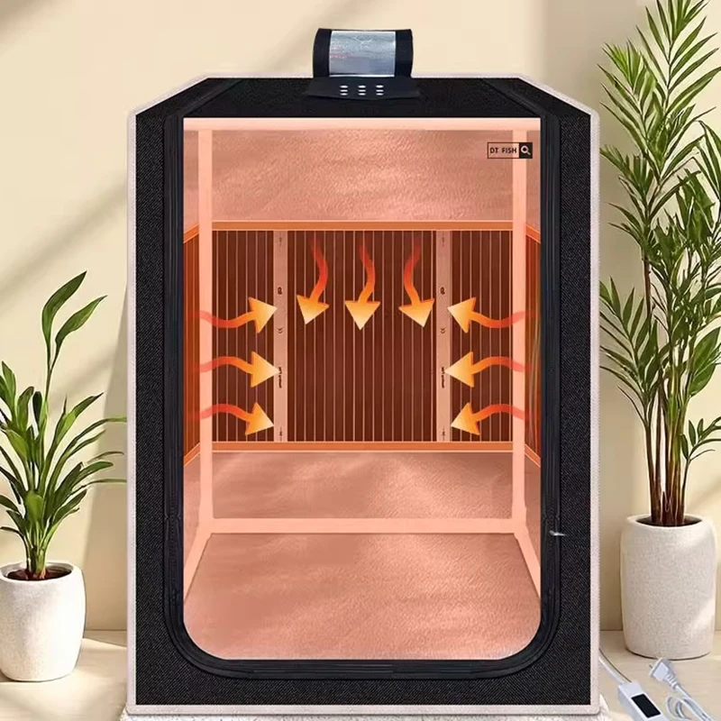 Interior de la caja con sistema de calentamiento 3D