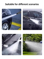 Pistola de agua portátil alta presión para motos y coches