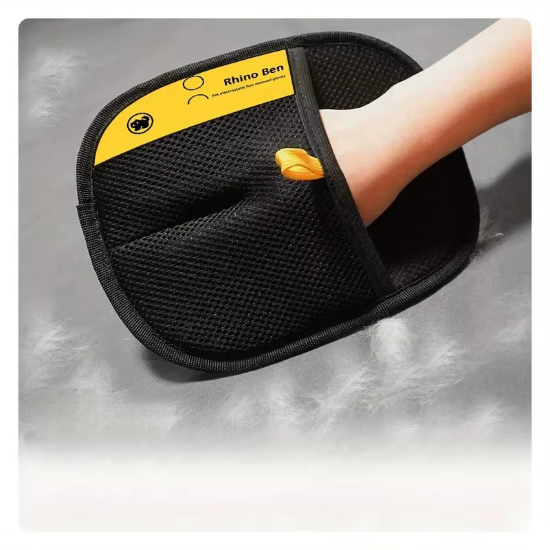 Guante quitapelo para gato y perro – Cepillo desenredador antipelos - imagen 4
